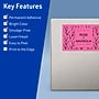 Avery Laser/Inkjet Rectangle Multipurpose Labels, 5" x 7", Bright Pink, 80/Pack (94258)~#|#~F19EDFA3-CE4B-4E78-A5ED5C117D56F755_sc7