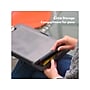 Dexas International Folio Clipcase Plastic Storage Clipboard, Letter Size, Black (2417-AST2)~#|#~F1A62DCE-92C9-40F3-BABA34AB87D33343_sc7