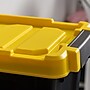 Iris Stor-It-All 21.9 Quart Storage Container with Latching Lids, Plastic, Black, 4/Pack (540014)~#|#~F1A78E1A-ABFD-4086-8C99D0C7E7E04828_sc7