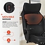Sharper Image Algrove Comfort-X Ergonomic Swivel Executive Massage Chair, Black/Dark Gray (60117-BLKGRY)~#|#~F1B1B62D-8260-4158-8062634EBDD9E0E2_sc7