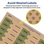 Avery Laser/Inkjet Multipurpose Labels, 2.5" x ", Kraft Brown, 1125/Pack (94749)~#|#~F1B3037C-2E04-438C-9441B002D011A29A_sc7