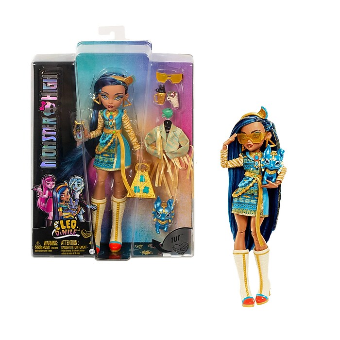 Mattel Monster High Cleo de Nile Doll, 4/Pack (HHK54) | Staples