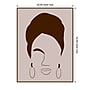 Amanti Art Woman with Headwrap by Carelle N'guessan. Framed Canvas Wall Art Print, 32" x 42" (A42678302870)~#|#~F1BD61D7-4107-4758-A204992A3D18FA39_sc7