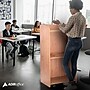 AdirOffice 46" Speaker Podium Presentation Lectern, Medium Oak (661-07-MEO)~#|#~F1BF5D00-8266-49F2-94C80525FE224BD8_sc7