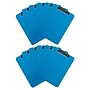 JAM Paper Plastic Clipboard, Letter Size, Blue, 12/Pack (340926882AZ)~#|#~F1C19DE0-BA97-4028-B0C9B4BBF5787497_sc7