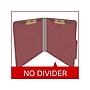 Medical Arts Press Pressboard Classification Folder, 2" Expansion, Letter Size, Dark Red, 25/Box (DV-T42-02-3ARD)~#|#~F1C29A9F-B31A-4716-BEA7A277D4DA394C_sc7