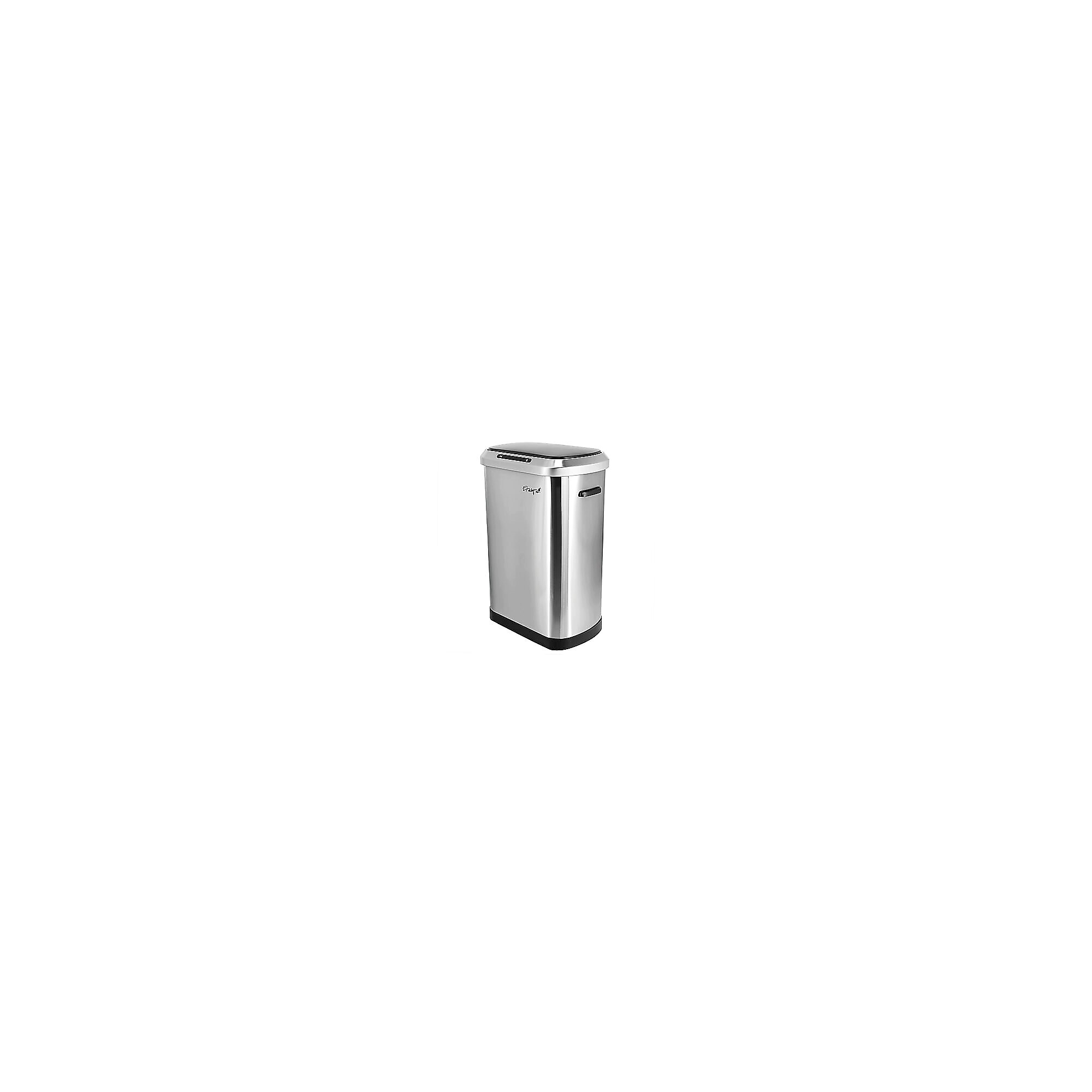Elama Stainless Steel Indoor Sensor Trash Can, 13 Gallon, Silver (938122406M) Simolary simolary.com