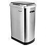 Elama Stainless Steel Indoor Sensor Trash Can, 13 Gallon, Silver (938122406M)~#|#~F1D0F0E2-994A-44FF-B0A1448A19D63BC8_sc7