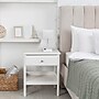 Simple Designs Rectangular Multi-Use 1 Light 15.3" LED Table Lamp with 2 USB Ports and Charging Outlet, White (LT1110-WOW)~#|#~F1D31150-3B4F-480E-87939F77C976BC2B_sc7