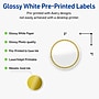 Avery Laser/Inkjet Circle Multipurpose Labels, 3" Dia., White, 60/Pack (S00-DJ9)~#|#~F1D5A5D2-4109-4B01-AA60A466273A42CF_sc7
