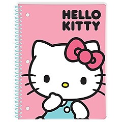 2025人気No.1の Innovative Designs 8 Notebooks, 1-Subject Kitty Hello クラフト・布製品
