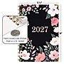 2027 Excello Brands 6" x 8" Weekly & Monthly Standard Planner, Paperboard Cover, Black Floral Pink (FSHN-CY27-58-06)~#|#~F1DDCE5C-1AE9-4664-8725B242B5F70A6A_sc7