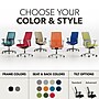 HON Ignition 2.0 Mesh/Vinyl Mid-Back Task Chair, Adjustable Arms, Black  (HONI2M2AMLU10TK)~#|#~F1E20AE7-87C9-4C81-932F876BEA58360C_sc7