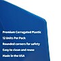 Flipside Premium Foldable Plastic Freestanding Privacy Shield, 18"H x 46.5"W, Blue (19372-12)~#|#~F1EBF708-1A6A-4A58-BB8F8C251DC6B99F_sc7