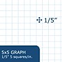 Roaring Spring Signature Collection 1-Subject Composition Notebook, 7.5" x 9.75", Graph Ruled, 70 Sheets, Black (10113)~#|#~F1F2152C-9B61-4626-BFB3C8C7DAC6EAC7_sc7