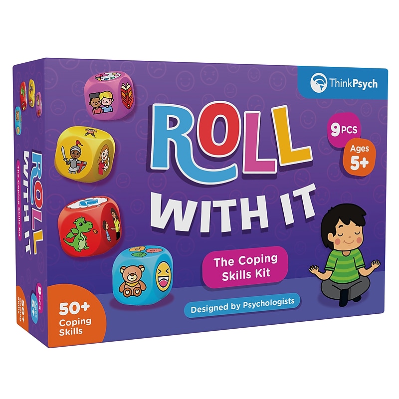 ThinkPsych Roll With It Coping Skills Toolkit, 9 Pieces/Set (TPYRWIK02) image 1