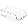 iDESIGN Small Stackable Plastic Storage Bin, Clear, 8/Pack (28488C8)~#|#~F1F5FD18-B558-467B-AA9127C6B59E0554_sc7