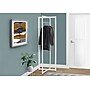 Monarch Specialties Inc. Coat Tree, White, Metal (I 2151) ~#|#~F1F87AC4-4F16-43BA-80B244C835A9B899_sc7