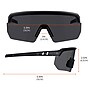 Ergodyne Skullerz AEGIR-AFAS-HC Anti-Fog Safety Glasses, Smoke Lens (55221)~#|#~F1FDD542-A10B-469B-80FA972BA86B9C67_sc7
