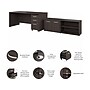 Bush Business Furniture Studio C 72"W Office Desk with Storage Return and Mobile File Cabinet, Storm Gray (STC048SGSU)~#|#~F203311B-8B66-4E97-84C4F02745A969E2_sc7