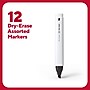 TRU RED™ Tank Dry Erase Markers, Chisel Tip, Assorted, 12/Pack (TR61454)~#|#~F203E155-A39A-4CF2-BD6BE3113C7A4F4F_sc7