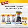 Glad Medium Drawstring Trash Bags with Clorox, 8 Gallon, Grey, Lemon Fresh Bleach Scent, 26/Box(79316)~#|#~F206EE0A-1003-4A19-9B63C0593089A5DC_sc7