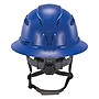 Ergodyne Skullerz 8964 PC-ABS Type II, Class C, 6-point Ratchet Suspension Full Brim Safety Helmet, Blue (60563)~#|#~F2072542-5152-4147-AEA2B59B1BFDA713_sc7