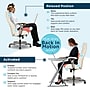 La-Z-Boy Caelan Ergonomic Faux Leather Swivel Task Chair, Cream (52705-CRM-DS)~#|#~F20851C2-09AD-4884-82AD3C9D0AF204B0_sc7