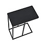 Household Essentials Jamestown 10"W x 18"D Laminate End Table, Black Oak/Black (8172-1)~#|#~F20D4AD6-463E-4CAB-B0FE555F86D60EBD_sc7