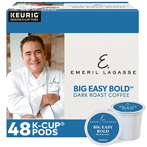 Emeril's Big Easy Bold Keurig® K-Cup® Pods, Dark Roast, 48 Count