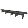 Regency Legacy 264"W x 52"D Racetrack Shaped Conference Table with Grommets, Ash Grey (LCTRT26452AG)~#|#~F21C4CF0-96D7-4059-BA9B5952AE33C2D8_sc7