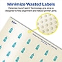 Avery Laser/Inkjet Round Multipurpose Labels, 1" Dia., Ivory, 2,400 Labels/Box (94500)~#|#~F21ED723-A7F6-468E-92F5060B20B2312D_sc7