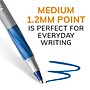 BIC Round Stic Grip Xtra Comfort Ballpoint Pens, Fine Point, Blue Ink, Dozen (13903)~#|#~F21F62DA-ED8F-40B9-B23AC67CF868A3EF_sc7