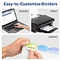 Avery Style Edge Insertable Plastic Dividers with Pocket, 5 Tabs, Multicolored (11292)~#|#~F220596B-7F21-4F5E-AA7E97016AD0133F_sc7