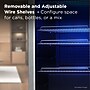 TCL See-Through Door Glass Door Refrigerator, 3.0 Cu. Ft., Silver (TRV121FAS)~#|#~F221E76A-2AB3-43B9-B3CD12D8B329F1B9_sc7