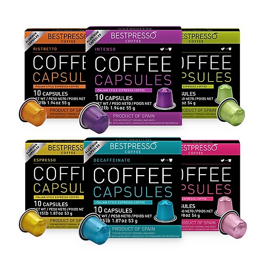 10 Nespresso Vertuo Line Coffee Espresso Capsules OR Sampler Packs