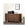 South Shore Helsy 26.75" 2-Drawer Storage Credenza with 4 Shelves, Natural Walnut (13310)~#|#~F227B38A-AA24-4F56-B409FF0D8180B349_sc7