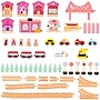 Hey! Play! Wooden Train Set & Table, Multicolored (80-HJD931120-P)~#|#~F22CFF49-B331-44D9-94D1B8464D13BC83_sc7