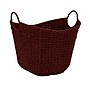 Household Essentials Woven Storage Wicker Basket with Handles, Red (ML-4124)~#|#~F232A8AB-0302-46D1-904A39F8DE663DAE_sc7