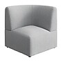 Bush Business Furniture Assemble Modular Corner Lounge Chair, Fog Fabric (ASM330FGF-03)~#|#~F232D41C-B179-4201-9F87560AD66ED142_sc7