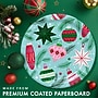 Say Hooray! Holiday Frills Paper Plates and Napkins Kit, Multicolored, 48/Pack (DTC9392E2G)~#|#~F23389E6-6F99-4D1C-BD0F7AC70F571BDD_sc7