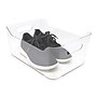Isaac Jacobs Large Plastic Storage Bins with Handles, 6" x 10" x 13.5", Clear, 2/Pack (PD01-L2)~#|#~F234AD6D-43FC-41FE-9B673A61CD1DBDBB_sc7
