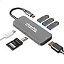 Plugable USB C Hub Multiport Adapter, 7-in-1 Hub, 87W Charging (USBC-7IN1)~#|#~F2393EDF-767E-4829-B92BD3D5D503AC2D_sc7