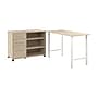 Bush Business Furniture Hustle 48"W Computer Desk and Storage Cabinet with Drawers and Shelves, Natural Elm (HUS007NE)~#|#~F23F2422-5713-4980-A57A7A73A904DCCD_sc7
