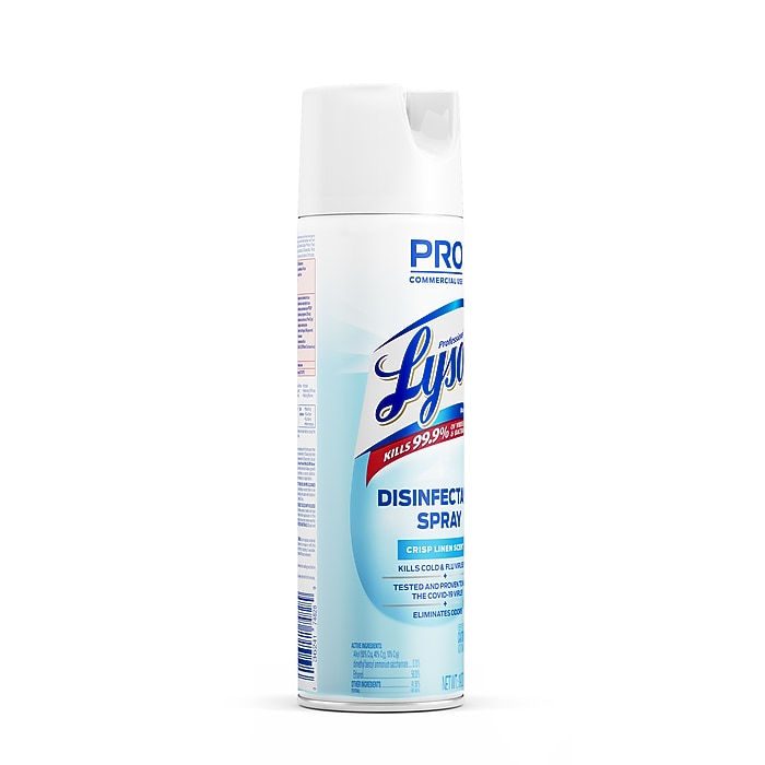 Lysol Professional Cleaner Disinfectant, Crisp Linen, 19 Oz