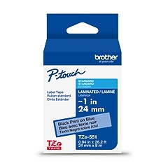 Brother P-touch Laminated Label Tape, 1