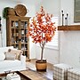 Nearly Natural 8' Autumn Oak Artificial Fall Tree (T4809)~#|#~F2491A01-C610-44B8-B058052FC138B441_sc7