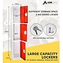 AdirOffice 72"H 3-Tier Red Storage Locker (ADI629-203-RED-DL)~#|#~F24B176E-1067-41CA-9603A91F597D7C7C_sc7