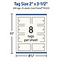 Avery 2" x 3-1/2"  Blank Price & Merchandise Tags, Ivory, 200/Carton (95322-MIT25)~#|#~F251C251-E3D8-472E-A58F7A03A2D6CB67_sc7
