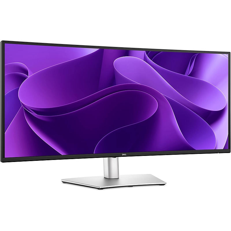 Dell Pro Plus 34" Curved 3440x1440 IPS 100Hz LCD Monitor, Height Adjustable, Universal Docking Station, Black (DELL-P3425WE) image 1